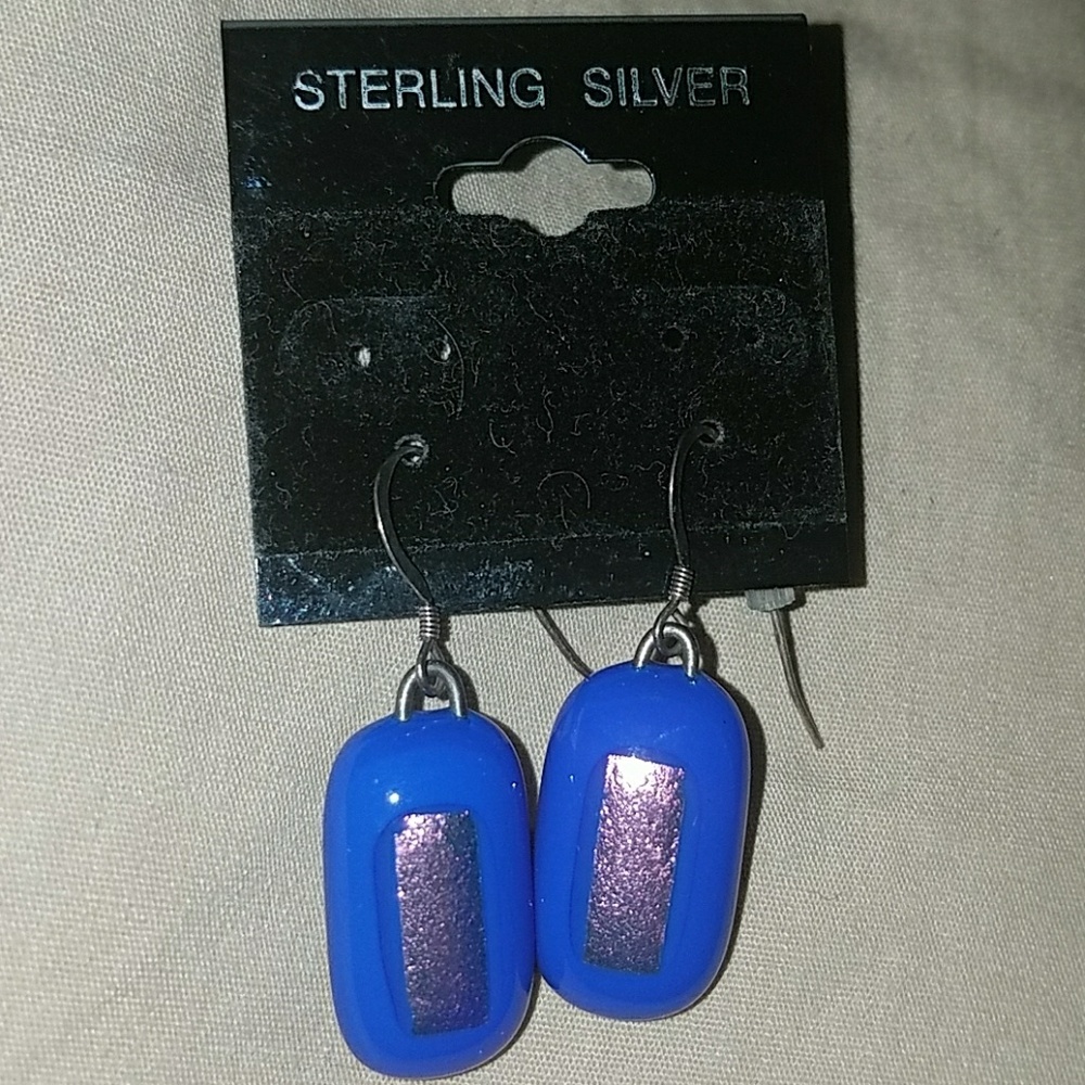Handmade sterling sterling earrings